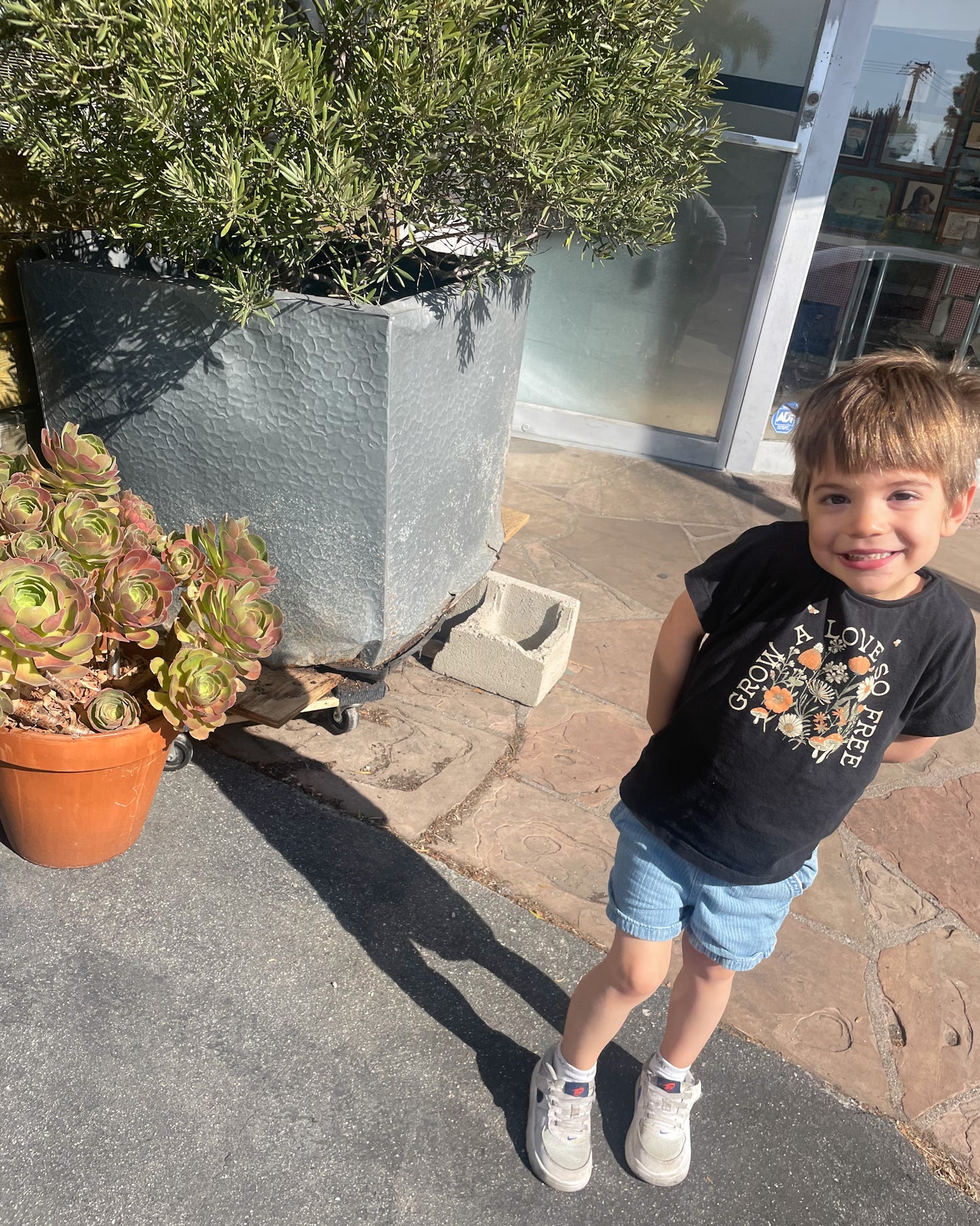 grow a love so free kids t-shirt