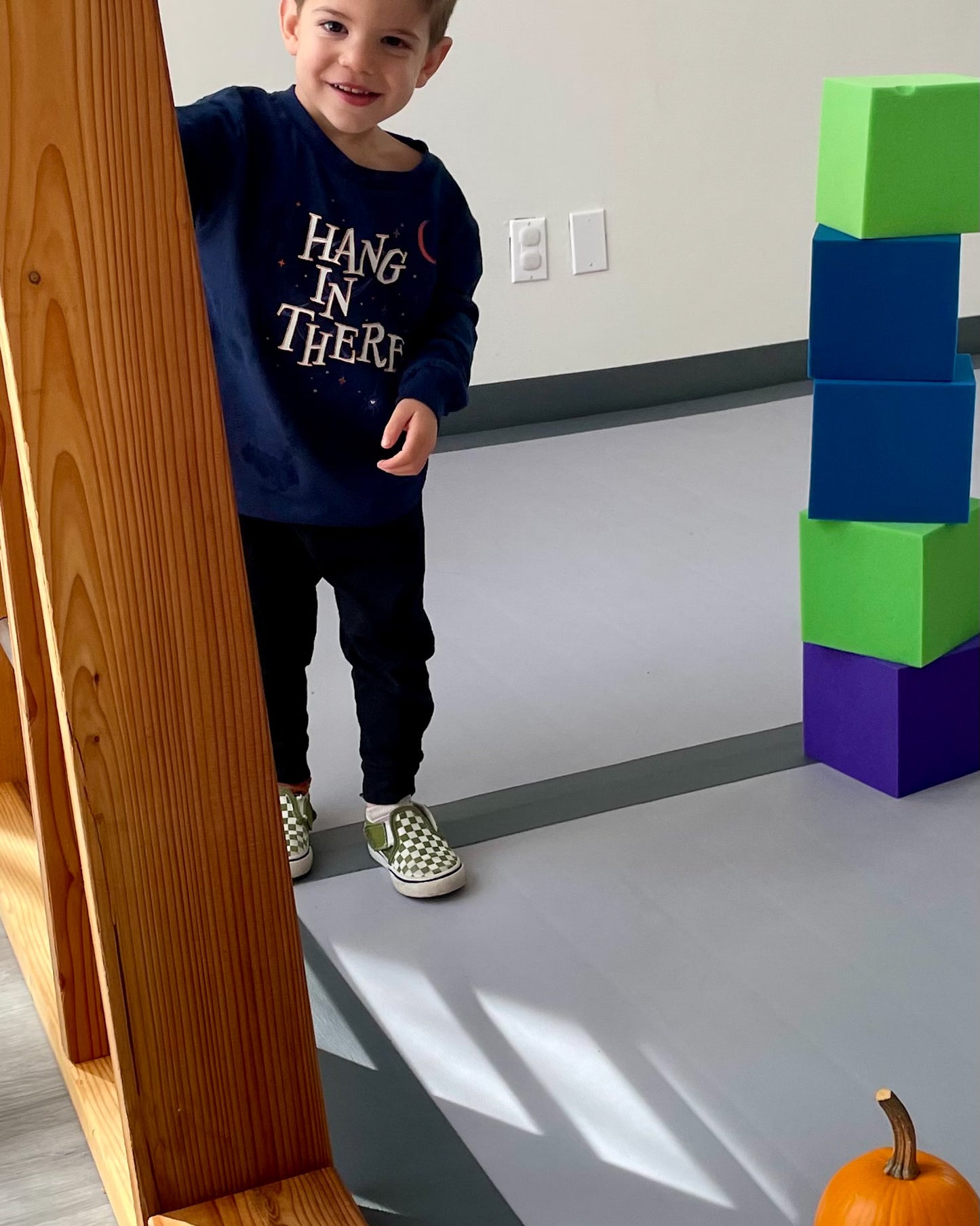 hang in there kids long sleeve t-shirt