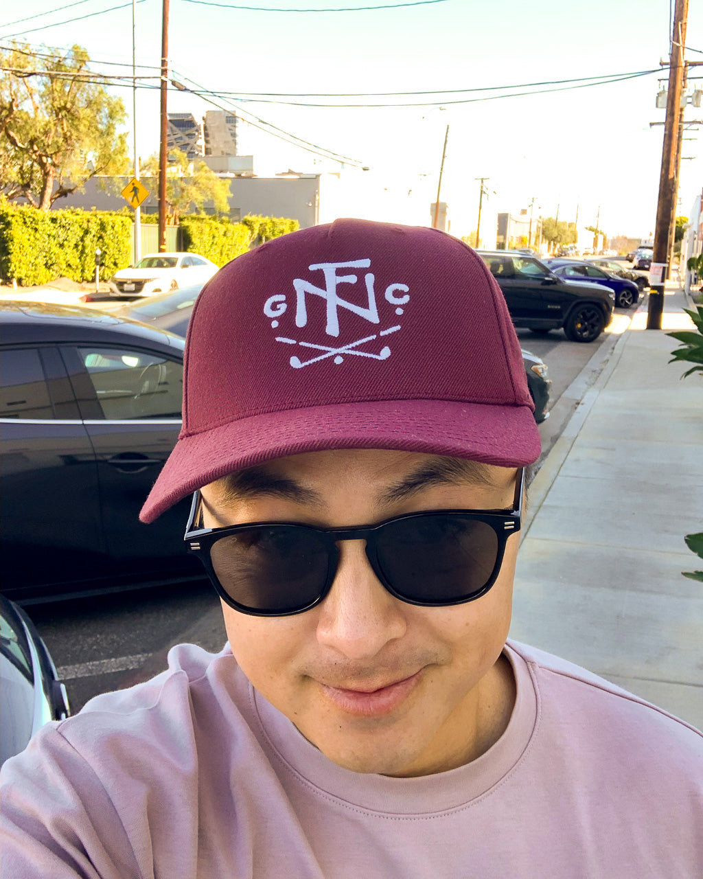 nothings fine golf club embroidered hat