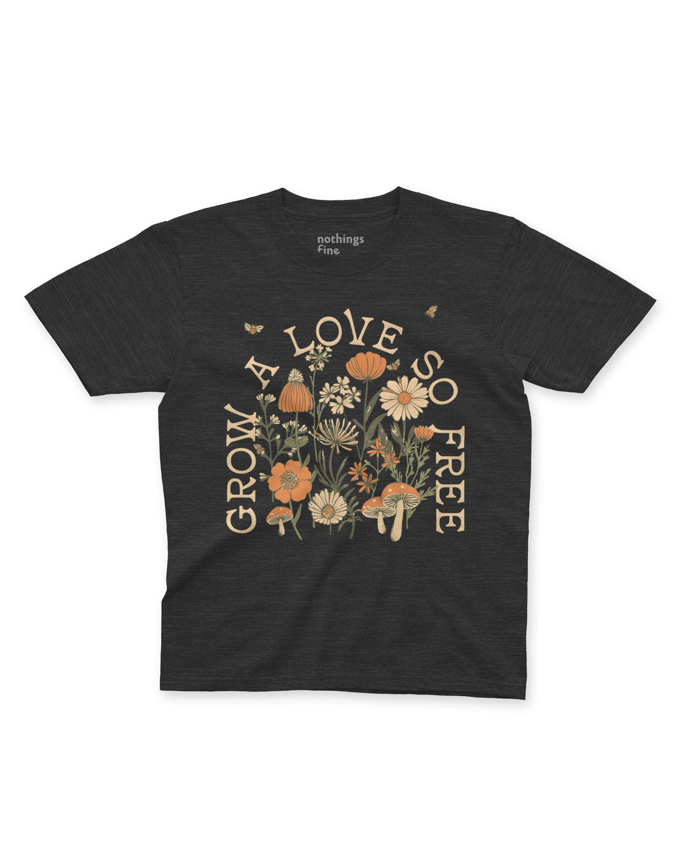 grow a love so free kids t-shirt