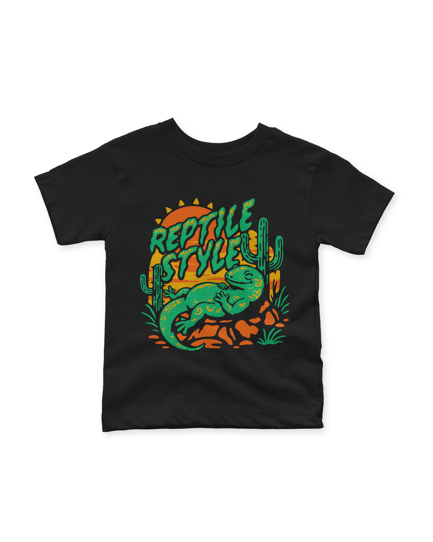 reptile style kids t-shirt
