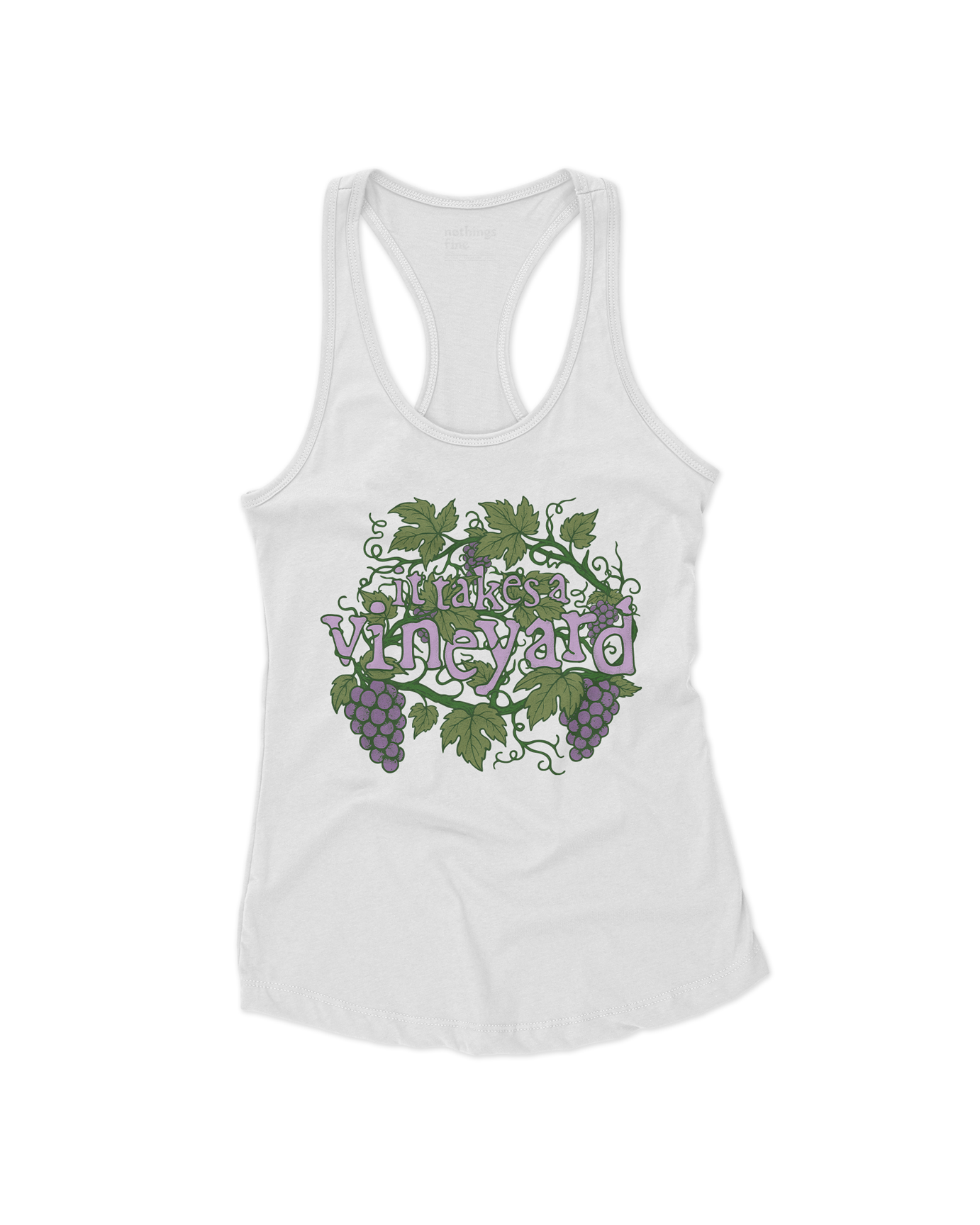 it takes a vineyard tank