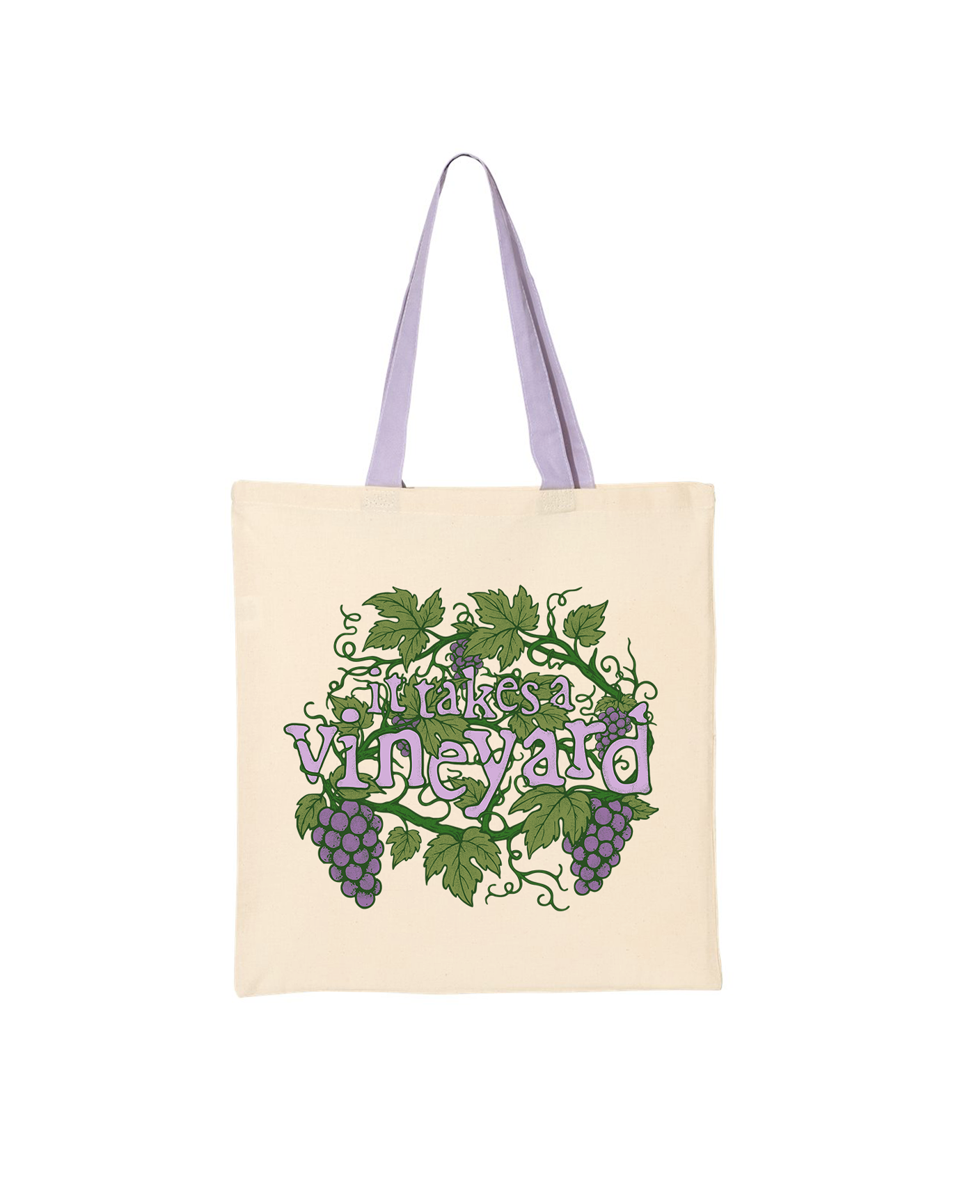 it takes a vineyard tote