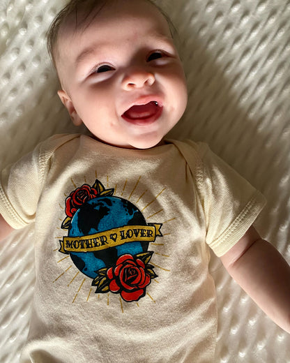 mother lover baby onesie