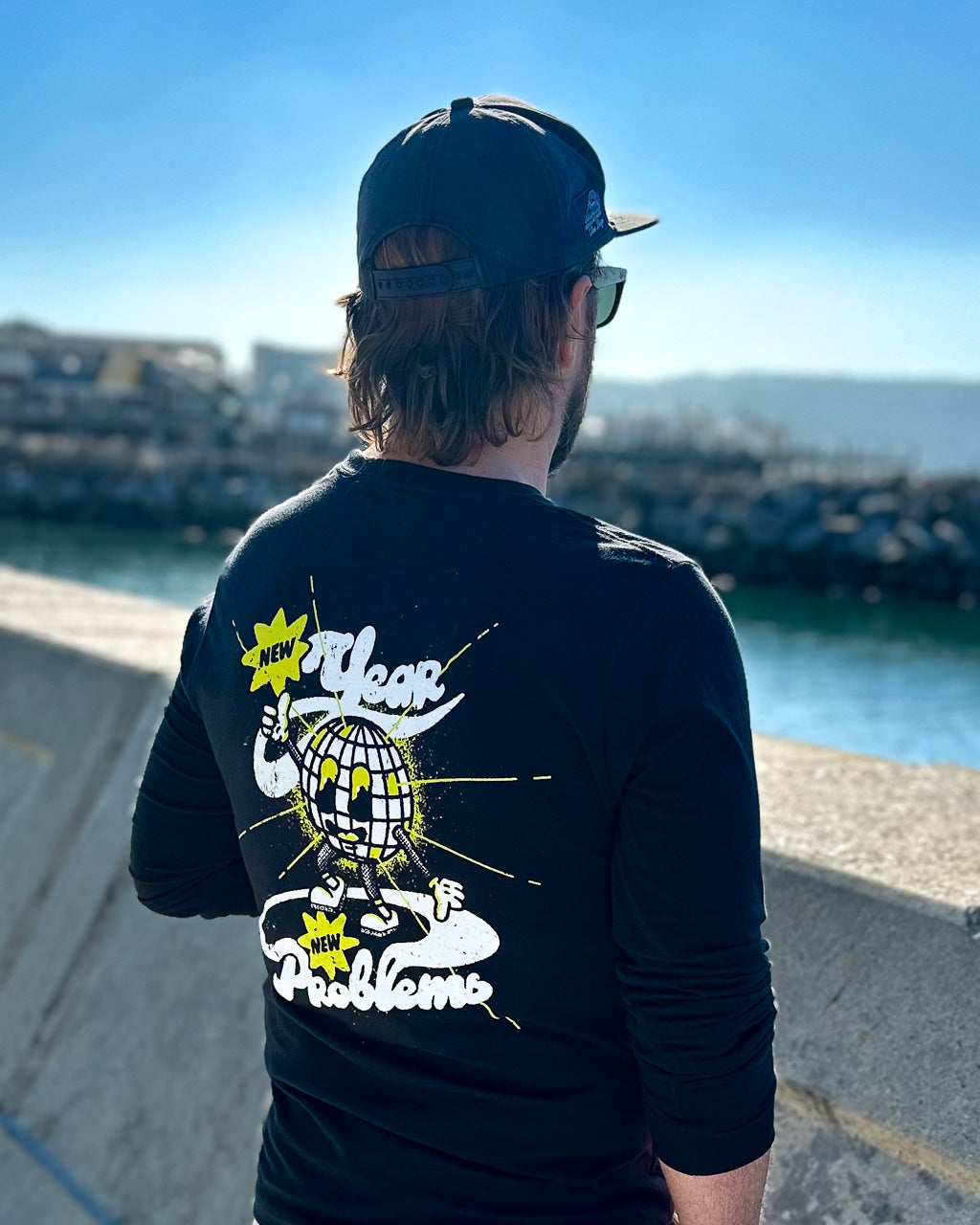 new year, new problems long sleeve t-shirt