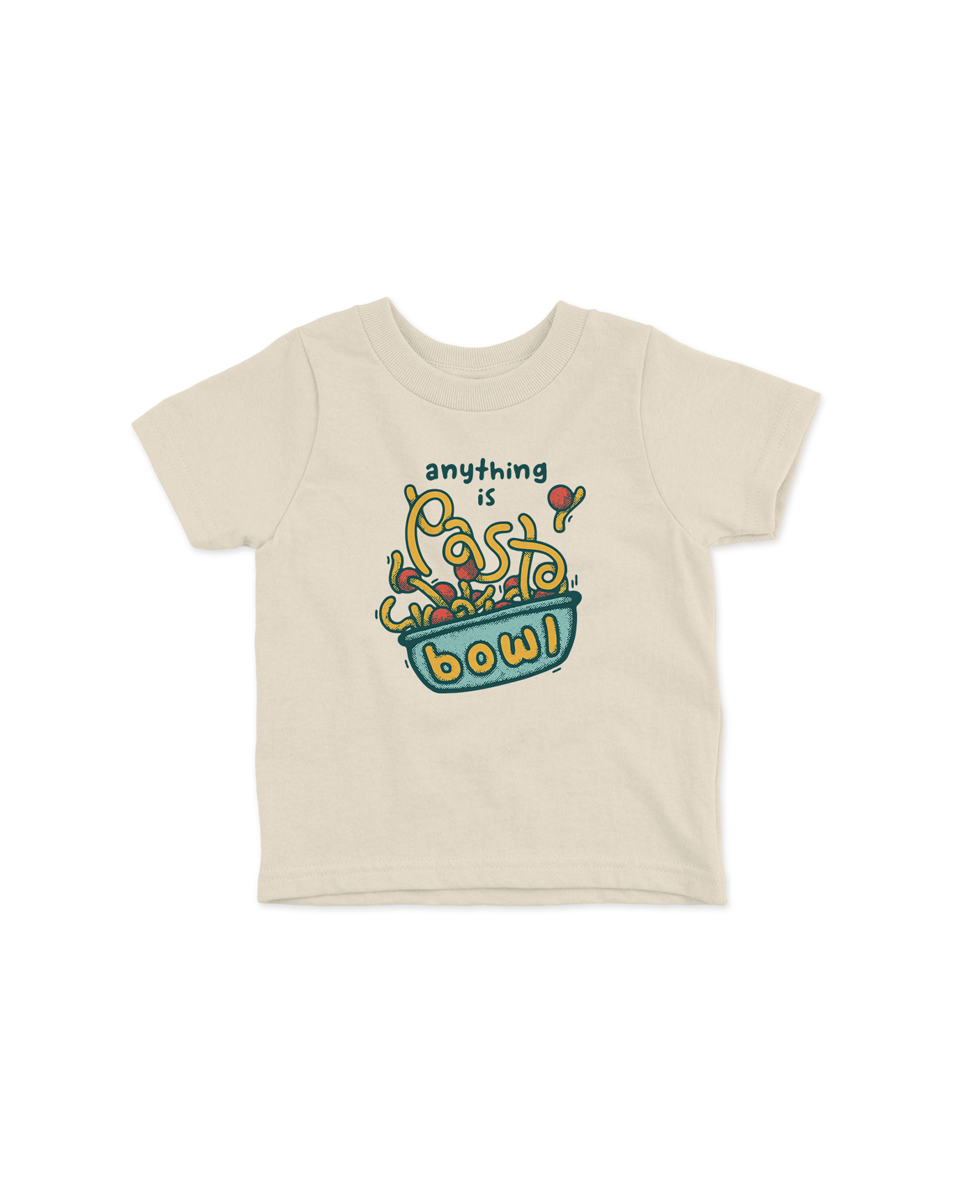 anything is pasta bowl baby t-shirt