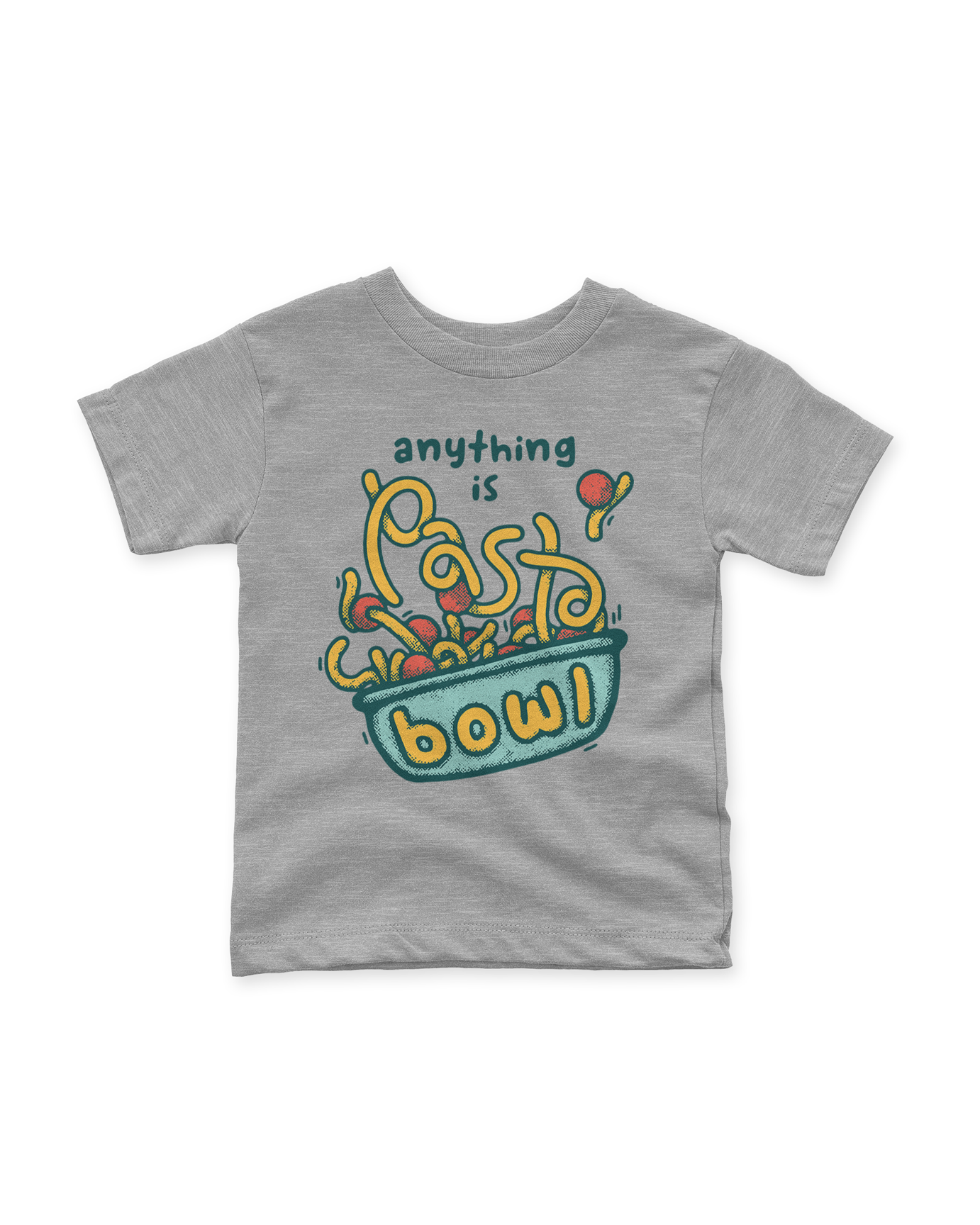 anything is pasta bowl kids t-shirt