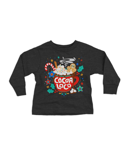 cocoa loco kids long sleeve t-shirt