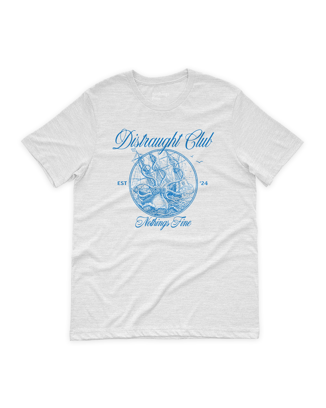 distraught club t-shirt