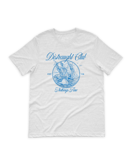 distraught club t-shirt