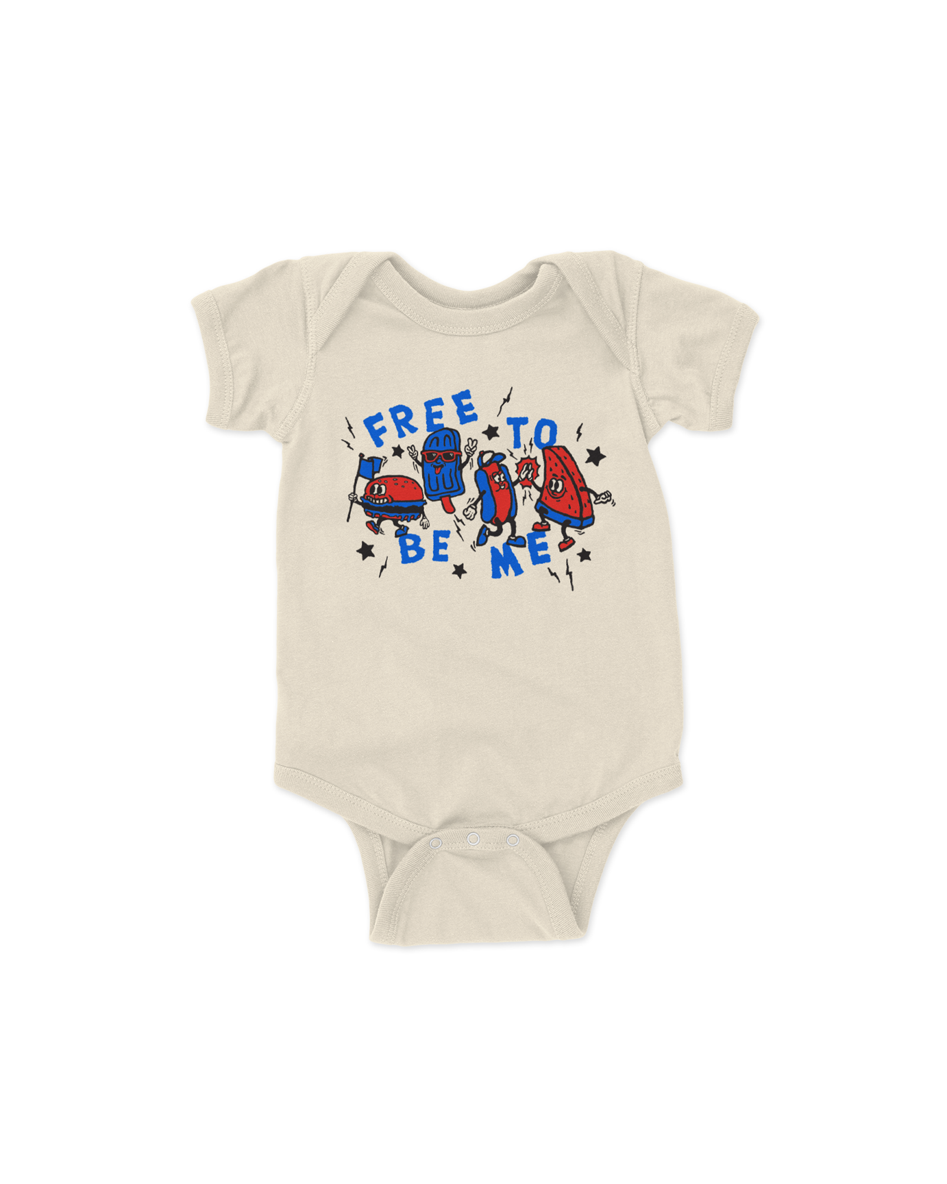 free to be me baby onesie