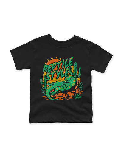 reptile style kids t-shirt
