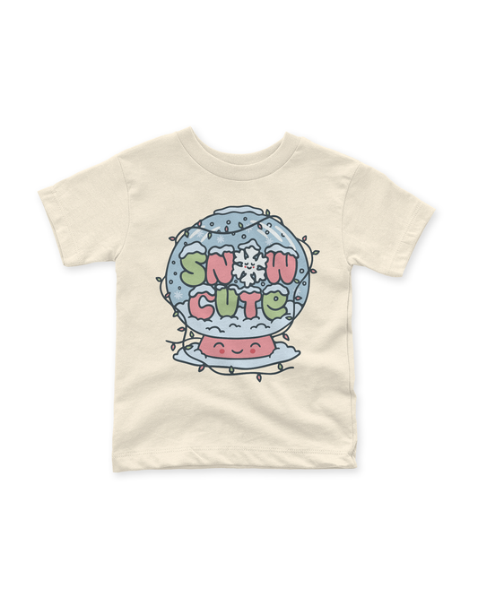 snow cute kids t-shirt