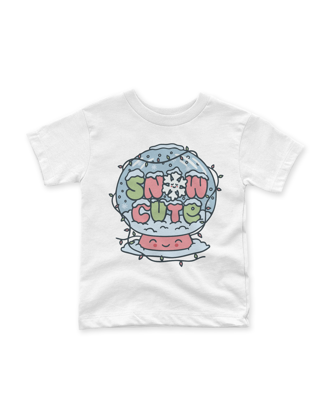 snow cute kids t-shirt