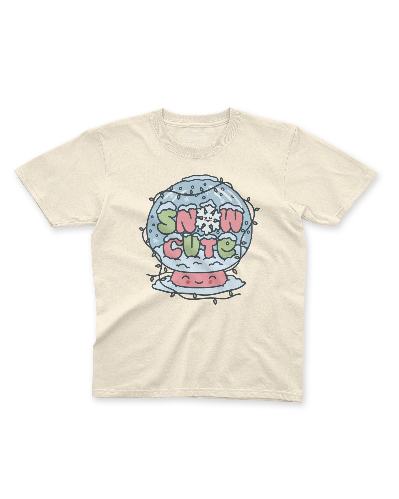 snow cute kids t-shirt