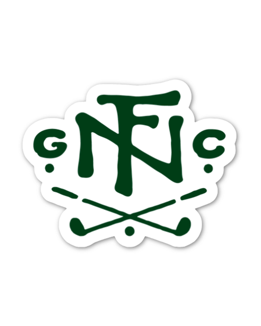 nothings fine golf club sticker